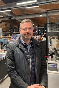 Alexander Schäfer, Mitglied der Geschäftsführung bei Edeka Hundrieser in Essen