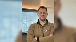 Porträt vom Timo Hillebrand, Betriebsleiter bei der Tischlerei Hillebrand