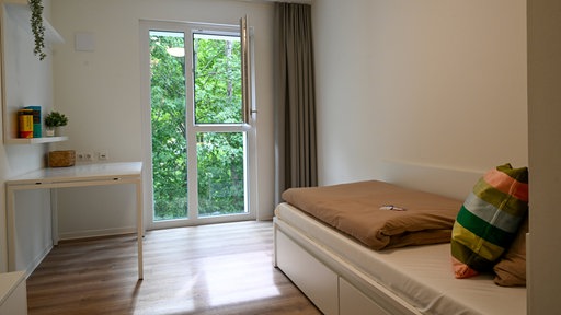 Zimmer in einem Wohnheim für Auszubildende